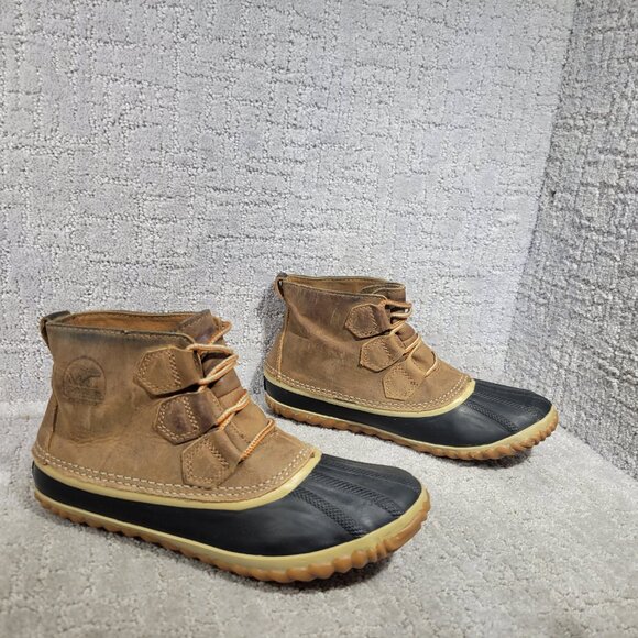 Sorel Women's Out N About Women's Size US 7.5 Leather Waterproof Duck Boots - Picture 6 of 8